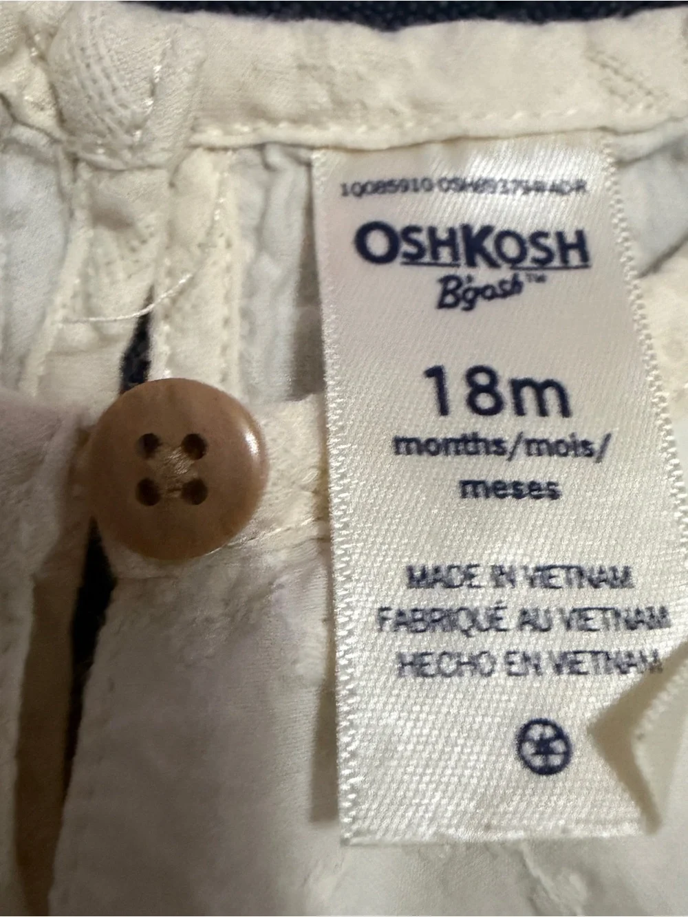 OshKosh B'gosh 18M Long-Sleeve Eyelet Top
